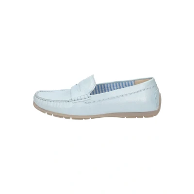 Afbeelding van Sioux Mocassins, Dames, Maat: 36, Hellblau Leer