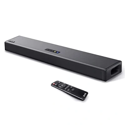 Afbeelding van OXS S3 soundbar voor tv, thuisbioscoopaudio met Bluetooth 5.0, dynamische bas, 3D surround geluid, dialoogverbetering, AUX/optisch/coaxiaal compatibel, meerdere geluidsmodi, wandmonteerbaar