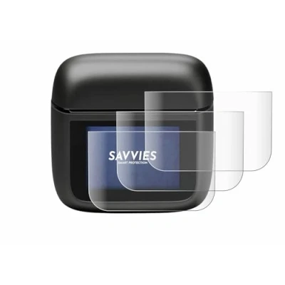 Afbeelding van Savvies Screenprotector voor JBL Tour Pro 3 Folie Beschermfolie transparant volledig dekking (4 Stuks)