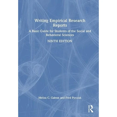 Afbeelding van Writing Empirical Research Reports: A Basic Guide for Students of the Social and Behavioral Sciences