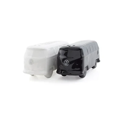 Afbeelding van Brisa peper en zoutstrooier set Volkswagen T1 bus Zwart