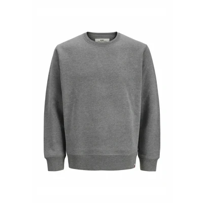 Afbeelding van R.D.D. Royal Denim Division LOGO Sweater, Heren, Maat: XXL, Grey melange