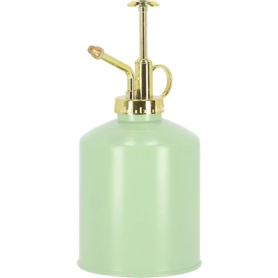 Afbeelding van Esschert Design plantenspuit/vernevelaar mintgroen/goud 19.5 cm Plantenspuiten