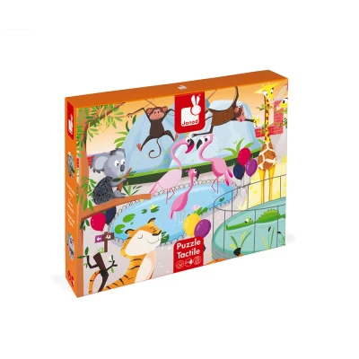 Afbeelding van Janod Haptik Puzzle Im Zoo