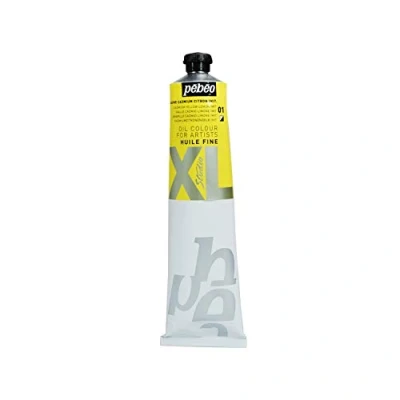 Afbeelding van Pebeo 200001 Studio XL olieverf 200 ml, cadmiumcitroengeel/imit