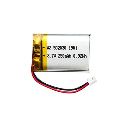 Afbeelding van 502030 batterij 250 mAh 3,7 V oplaadbare lithium