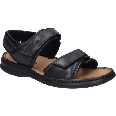 Afbeelding van Josef Seibel RAFE Sandalen, Heren, Maat: 41, Schwarz Leer