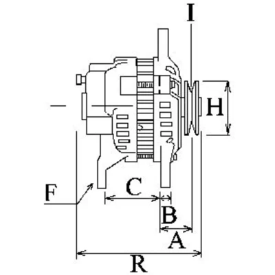 Afbeelding van Dynamo / Alternator HC CARGO 116715