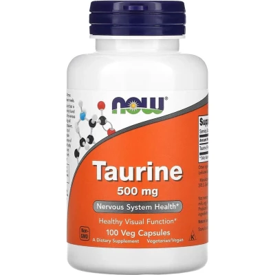 Afbeelding van Now Foods Taurine 100v ules