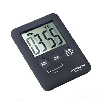 Afbeelding van Westmark digitale kookwekker met magneet zwart 7x5.3x0.8cm
