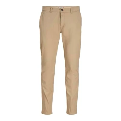 Afbeelding van JJ REBEL Jrebmichael Slim Sharp Noos Chino broek voor heren, Crockery., 36W / 36L