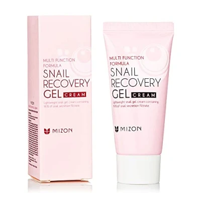 Afbeelding van [MIZON] SNAIL RECOVERY GEL CREAM (45ml) Korean Skincare Gezichtscrème met slak extract Anti verouderingsbehandeling Vitalisering en regeneratie van de huid