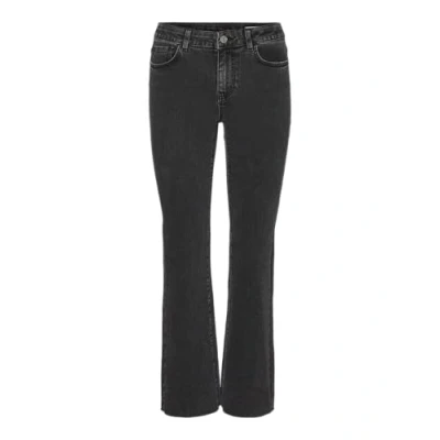 Afbeelding van Vero Moda Flared Jeans, Dames, Maat: 28x30, Grigio scuro