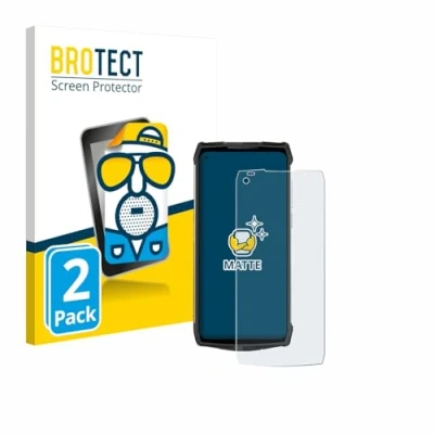 Afbeelding van BROTECT (2 Stuks) Antireflecterende Beschermfolie voor Ulefone Power Armor 13 Anti Glare Screen Protector, Mat, Ontspiegelend