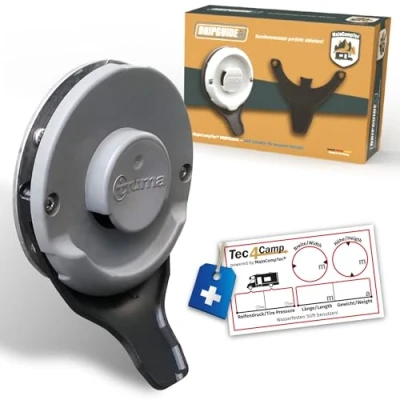 Afbeelding van Manufaktur3D Condenswaterafvoer schoorsteenafvoer voor deksel schoorsteen van de verwarming op camper caravan (type Truma, zwart)