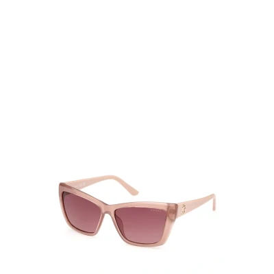 Afbeelding van Guess IN Iniettato PER Zonnebril, Dames, Maat: One Size, Beige marrone sfumato