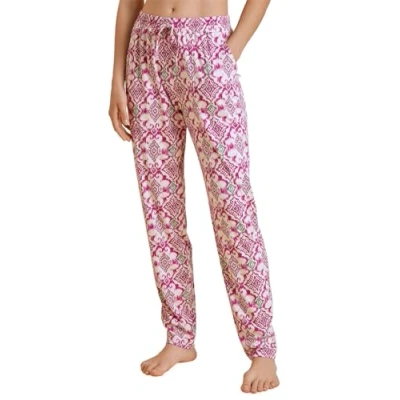 Afbeelding van Calida Favourites Pyjamabroek, Dames, Maat: 36/38, Orchid flower