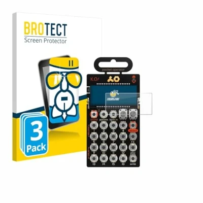 Afbeelding van BROTECT Screenprotector voor Teenage Engineering PO 33 K.O! Folie Beschermfolie Beschermglas transparant (3 Stuks)