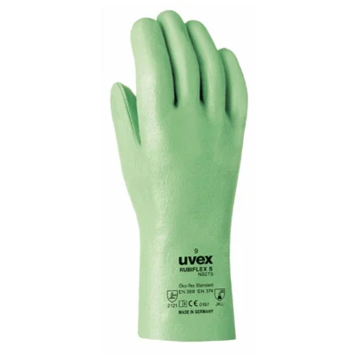 Afbeelding van Uvex Rubiflex NB S chemisch bestendige handschoenen L 40 cm