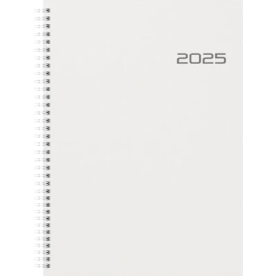 Afbeelding van BRUNNEN Boekkalender model 781 (2025), 2 pagina&#039;s = 1 week, A4, 144 pagina&#039;s, PP omslag, transparant