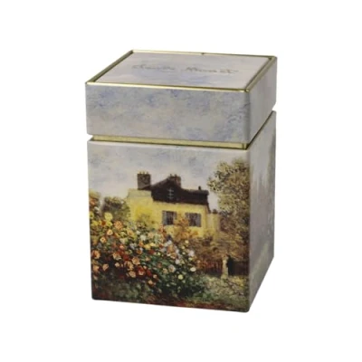 Afbeelding van Goebel Claude Monet Theedoos Het Kunstenaarshuis Metaal 11cm bewaardoos Artis Orbis