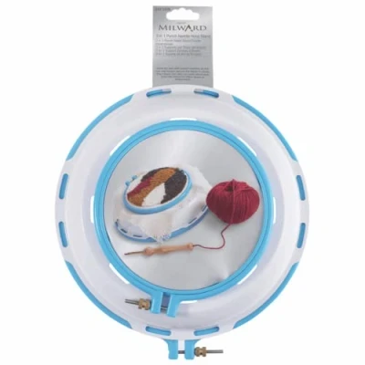 Afbeelding van Milward 2171119 Punch Needle Hoop Stands, geassorteerd, één