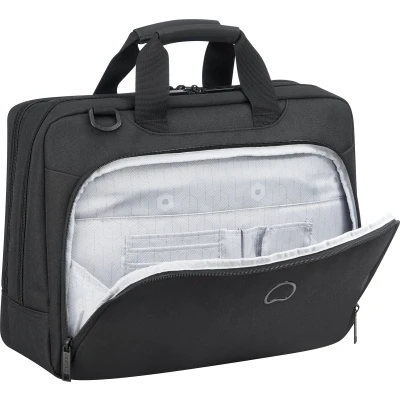 Afbeelding van Delsey Esplanade Two Compartments Laptop Bag 15.6&#039;&#039; deep black Laptoptas backpack