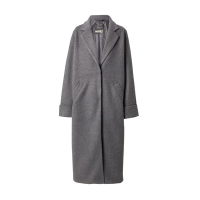 Afbeelding van Nmcaddy L/S Long Coat Fwd Noos, dark grey melange, XL