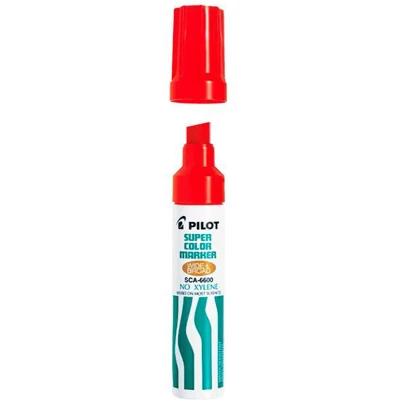 Afbeelding van Pilot Super Color Permanent Marker brede punt rood
