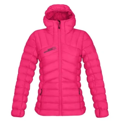 Afbeelding van Rock Experience COSMIC HOODIE PADDED Dames Outdoorjas Roze L Donsjas Puffer Wintersportjas
