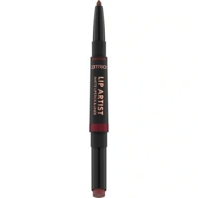 Afbeelding van Catrice Lip Artist Matte Lipstick &amp; Liner, hooggepigmenteerd, kleurintensief, mat (1.74g)