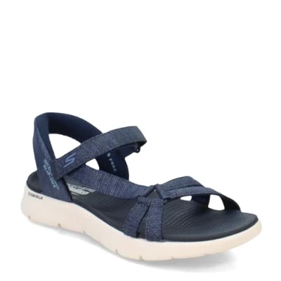 Afbeelding van Skechers GO WALK FLEX Sandalen navy, Dames, Maat: 42, Navy Textiel