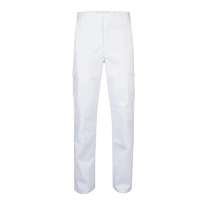 Afbeelding van Velilla 103001 multipocket broek (maat 48) kleur wit
