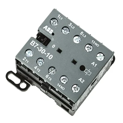 Afbeelding van Abb mini magneetsch 5 5kw 400vac 3polig spoelcode 0 1 hulpcontact 1no b 7 30 10 24v 40 450hz gjl1311001r0101