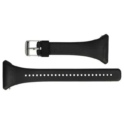 Afbeelding van vhbw TPE Replacement L Strap compatibel met Polar FT4, FT4f, FT4m, FT7, FT7m Fitness Watch, Smartwatch 11,5cm + 8,5 cm zwart