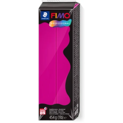 Afbeelding van FIMO professional boetseerklei 454 g primair magenta