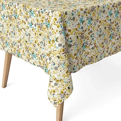 Afbeelding van MARTINA HOME Tafelkleed van hars, Olena, bruin, 300 x 140 cm
