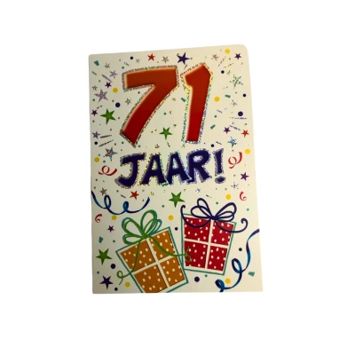 Afbeelding van Kaart That funny age 71 jaar TFA089