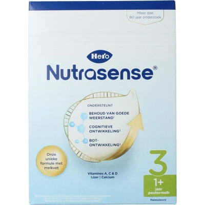 Afbeelding van Hero Nutrasense?peutermelk 3 (1+ Jr, 700 gram