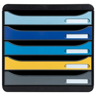 Afbeelding van Exacompta, Opslag van documenten, BEEBLUE BIG BOX PLUS Ladebox (A4)