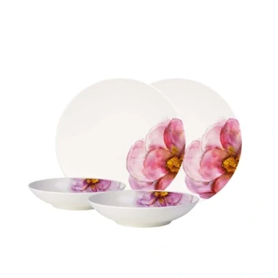 Afbeelding van Villeroy &amp; Boch Tafelservies 4 dlg. EC Rose Garden