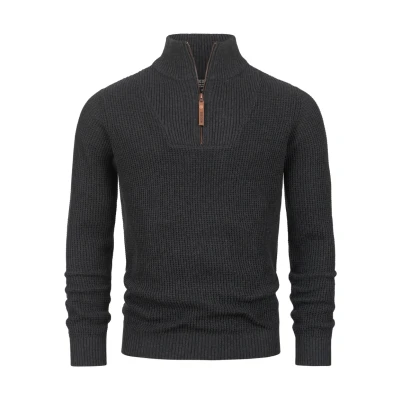 Afbeelding van Indicode Jeans Inyassip Trui, Heren, Maat: Small, Raven