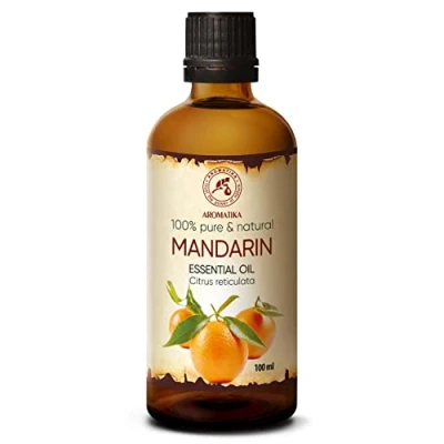 Afbeelding van Mandarijn Olie Essentiële 100ml 100% Puur &amp; Natuurlijk Aromatherapie Geurolie Geurverspreider Ontspanning Toevoegen aan Bad Cosmetica Massage Wellness Aroma Lamp Of Elektrische Diffuser