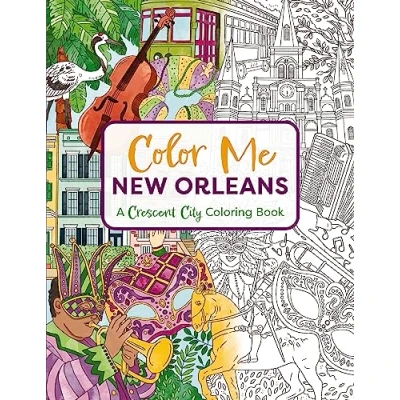 Afbeelding van Color Me New Orleans: A Crescent City Coloring Book