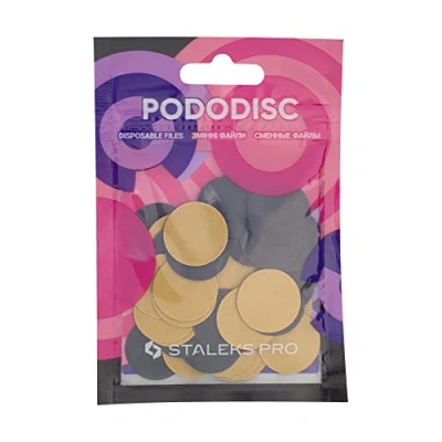 Afbeelding van STALEKS PRO Pododisc Wegwerp kleefpads voor pedicure (robuustheid 320) PDF 20 320