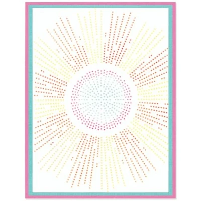 Afbeelding van Sizzix Stencil by Stacey Park Cosmopolitan, Shine Bright #2 (666694)