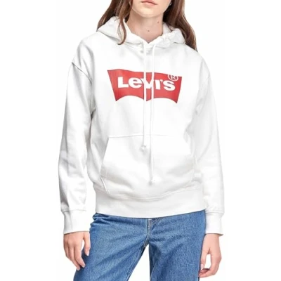 Afbeelding van Levi&#039;s Graphic Standard Hoodie, Dames, Maat: XS, White