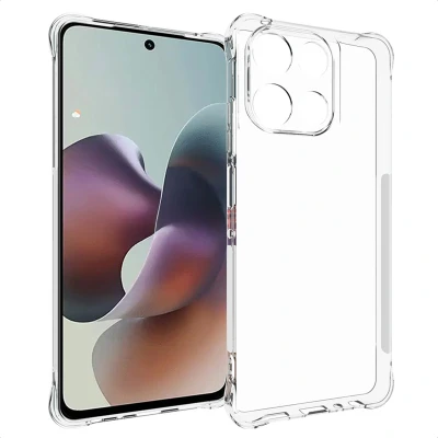 Afbeelding van Motorola Moto G56 Hoesje Siliconen en TPU (zacht) imoshion Softcase/Backcover Transparant Telefoonhoesje