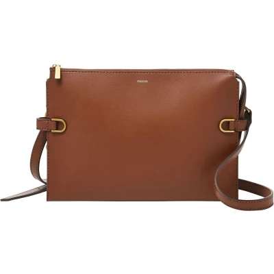 Afbeelding van Fossil KIER Schoudertas, Dames, Maat: One Size, Brown