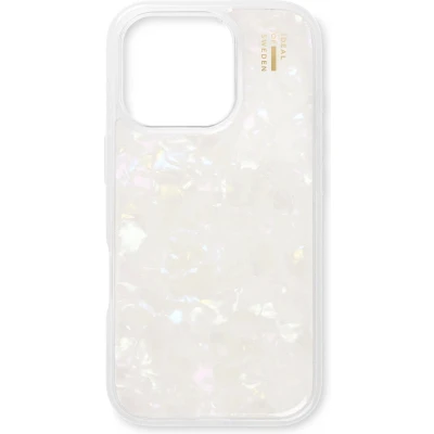 Afbeelding van Apple iPhone 16 Pro Max Hoesje Gerecycled kunststof iDeal of Sweden Hardcase/Backcover Wit Telefoonhoesje Shockproof/Valbescherming